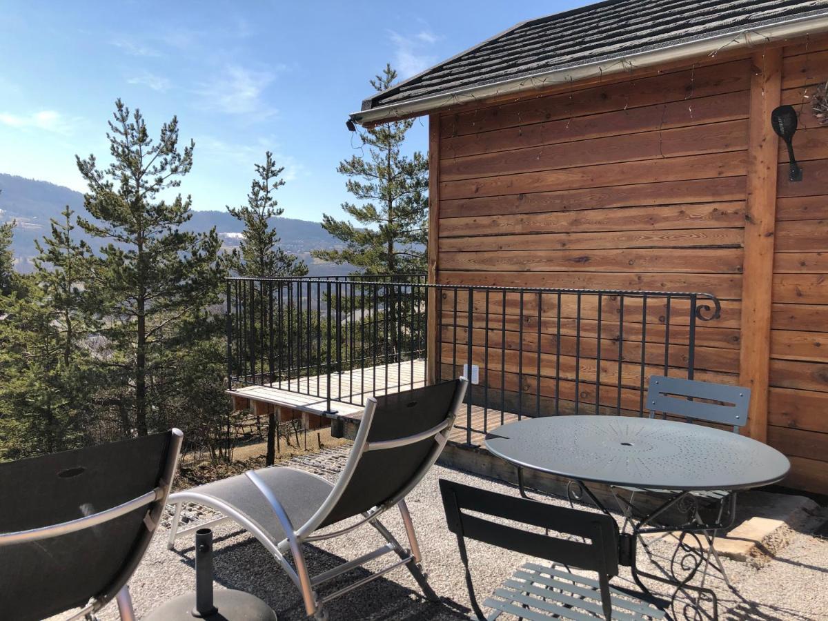 Clos Shambhala-Chalet D'Hotes Saint-Jean-Saint-Nicolas Экстерьер фото