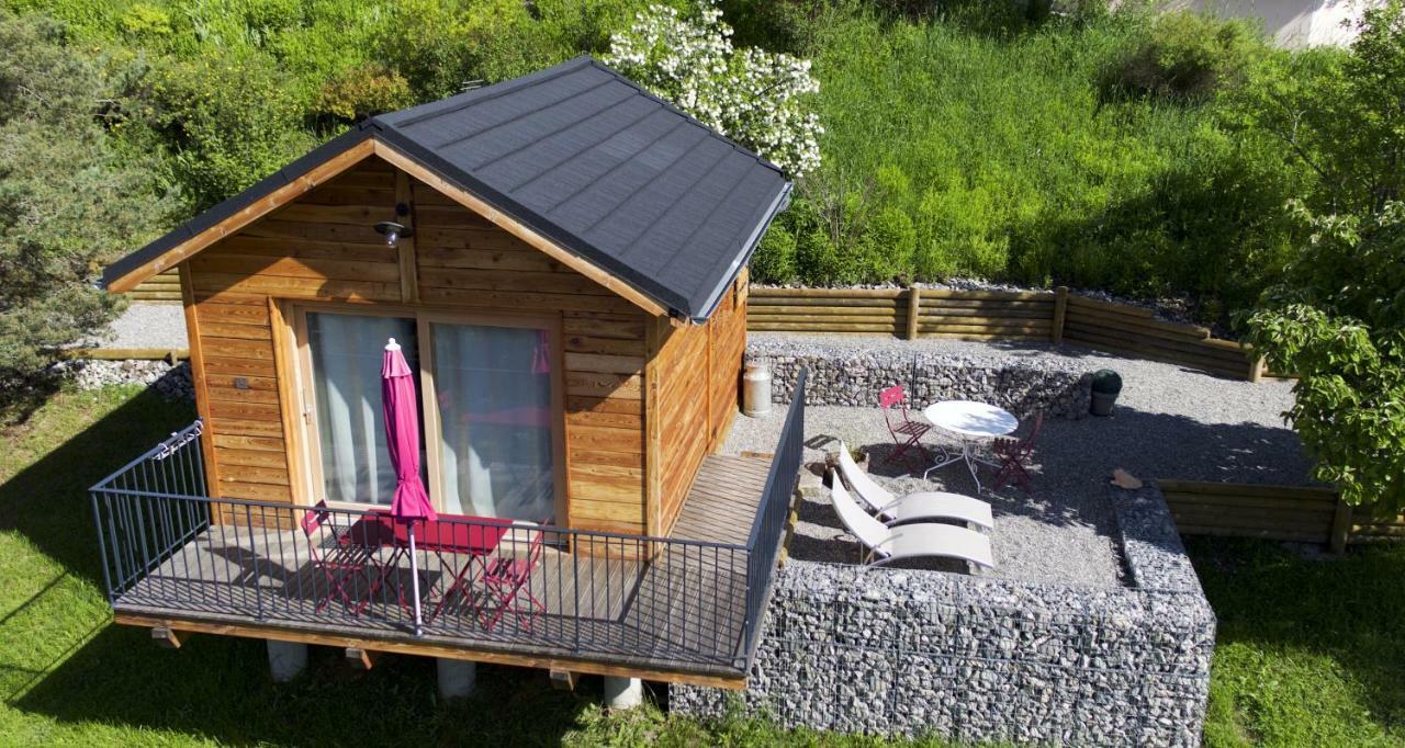 Clos Shambhala-Chalet D'Hotes Saint-Jean-Saint-Nicolas Экстерьер фото